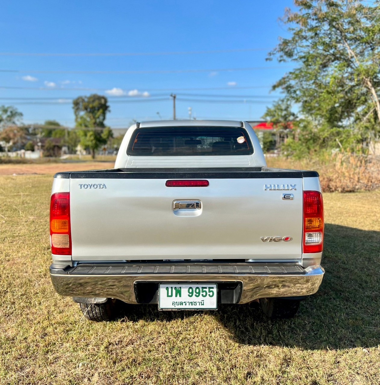 2007 Toyota Hilux Vigo Extra cab สีเงิน