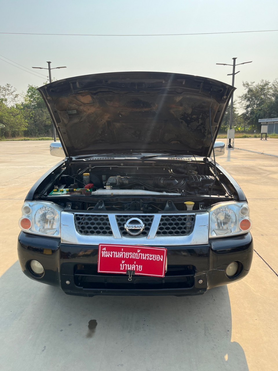 2005 Nissan Frontier King Cab 2.7TL Super สีดำ (รูปที่ 6)