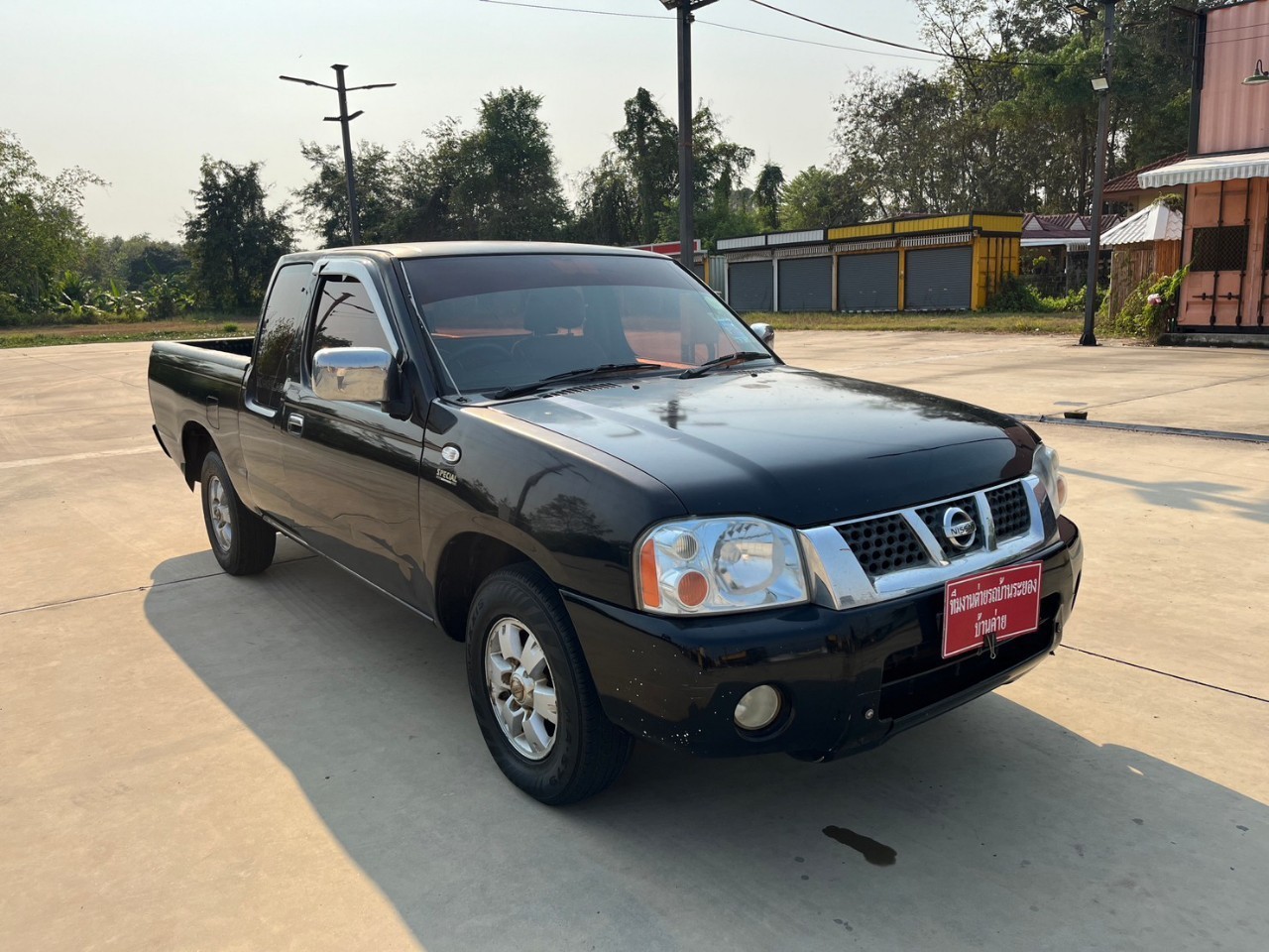 2005 Nissan Frontier King Cab 2.7TL Super สีดำ (รูปที่ 9)