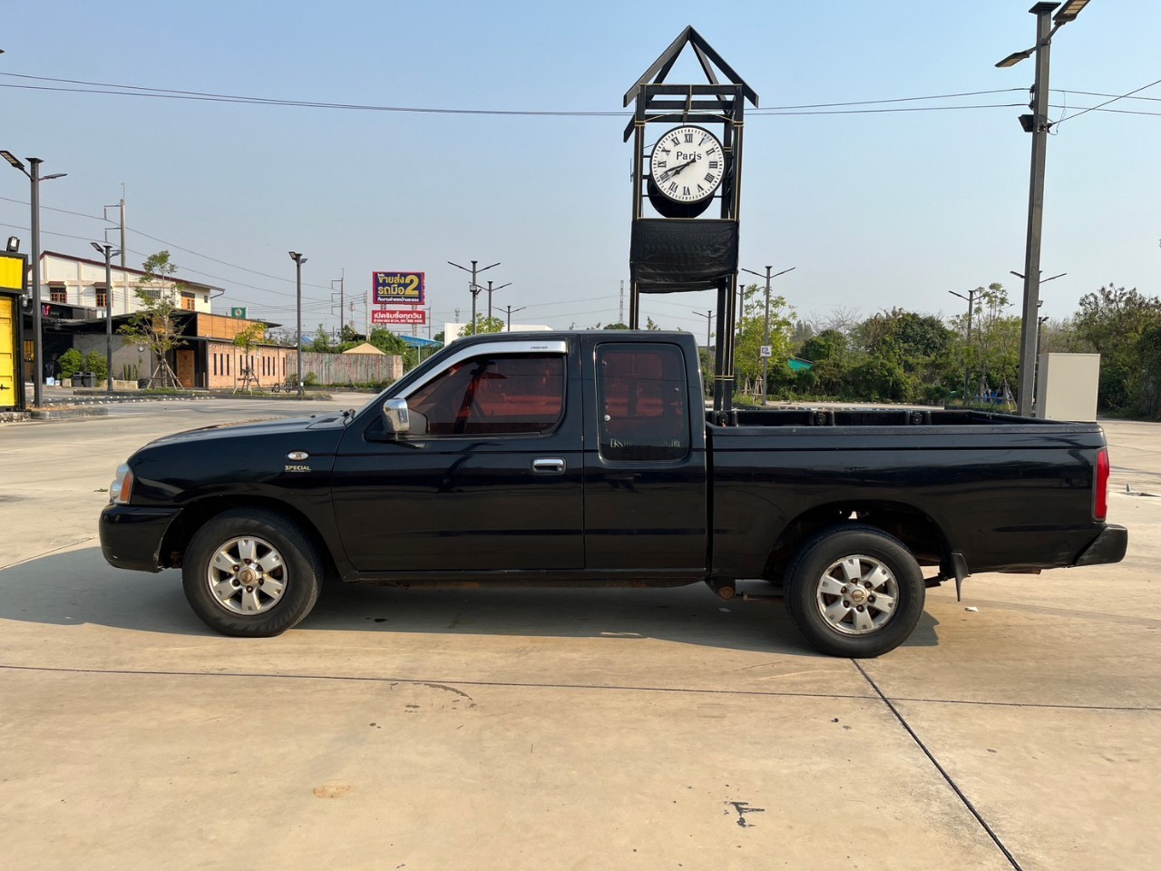 2005 Nissan Frontier King Cab 2.7TL Super สีดำ (รูปที่ 8)