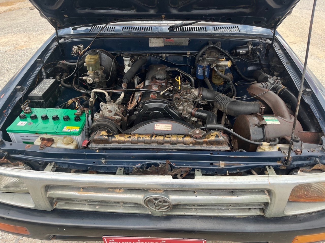 1994 Toyota Mighty 2.5X สีน้ำเงิน (รูปที่ 8)