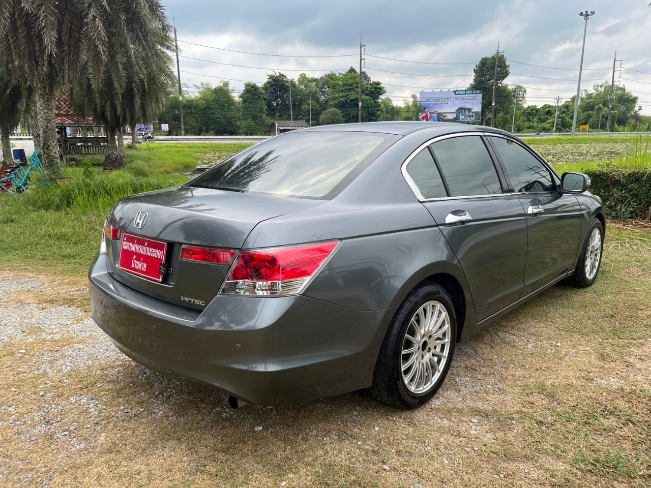 2008 Honda Accord Gen 8 สีเทา (รูปที่ 13)
