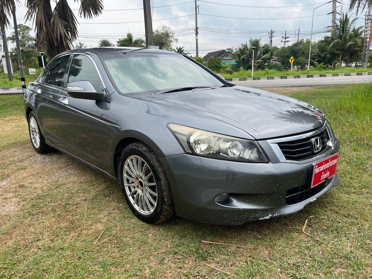 2008 Honda Accord Gen 8 สีเทา (รูปที่ 12)