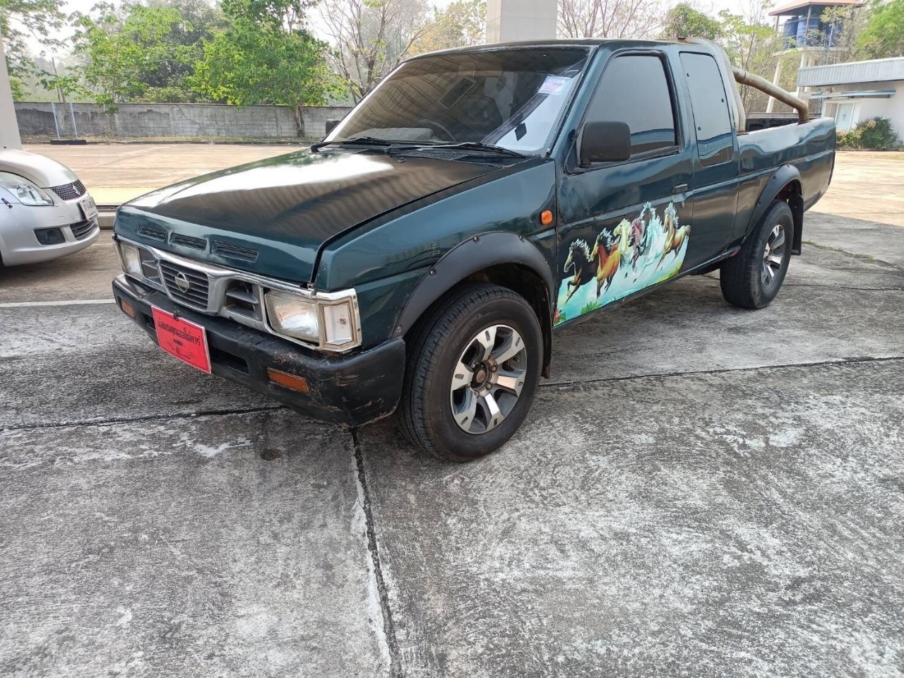 1989 Nissan Big M สีเขียว (รูปที่ 18)