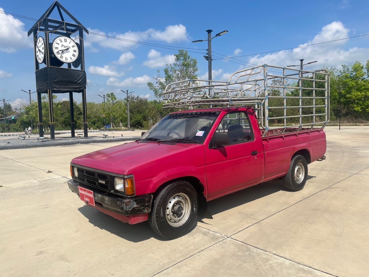 1987 Nissan Big M สีแดง (รูปที่ 13)