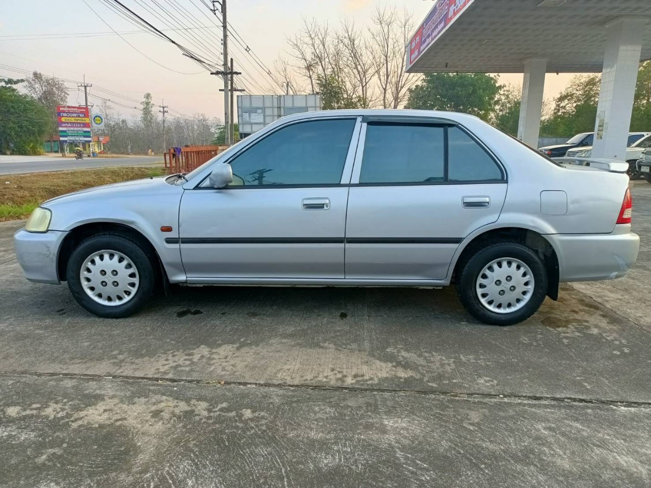 2000 Honda City Type-Z สีเงิน