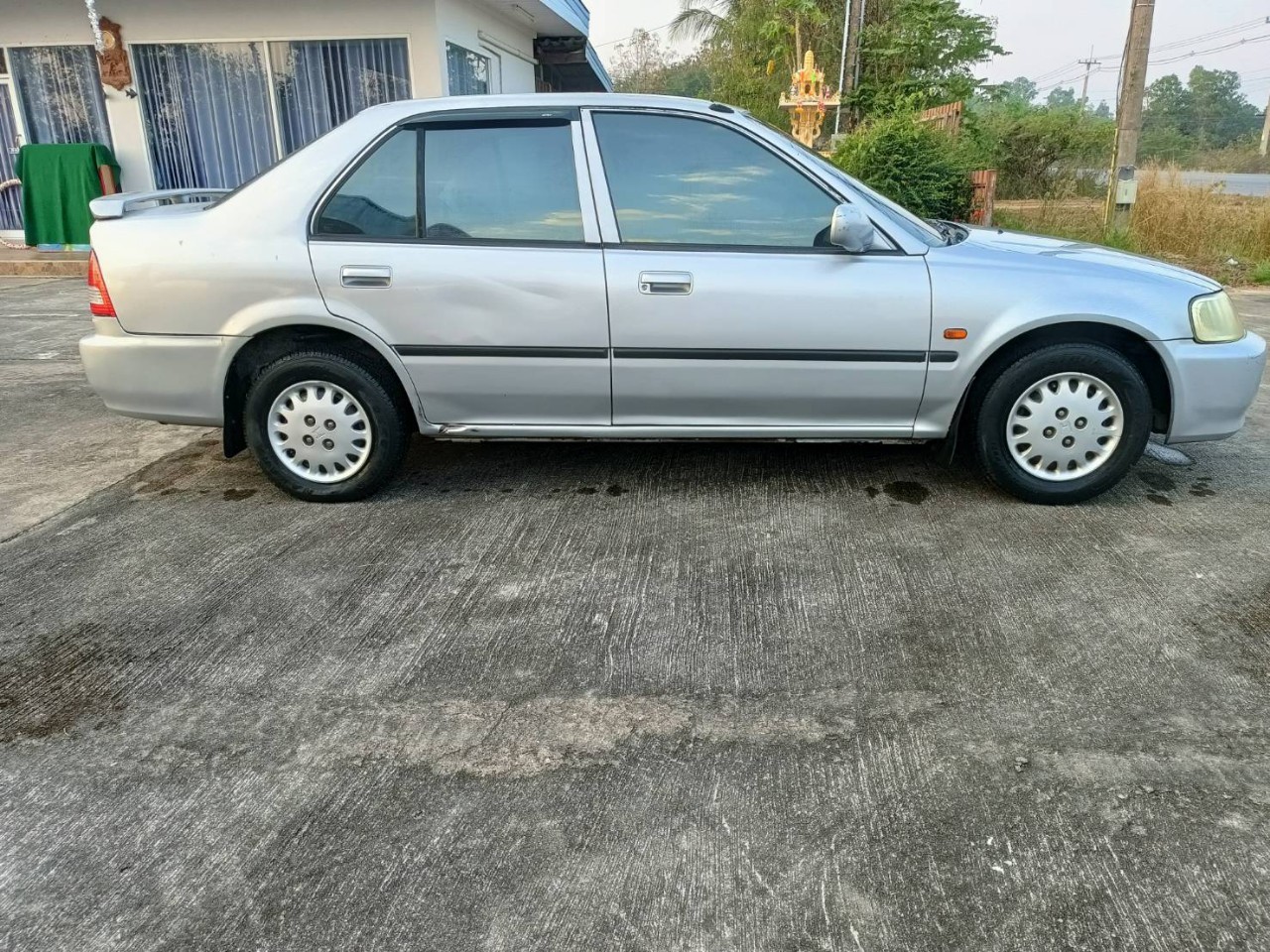 2000 Honda City Type-Z สีเงิน