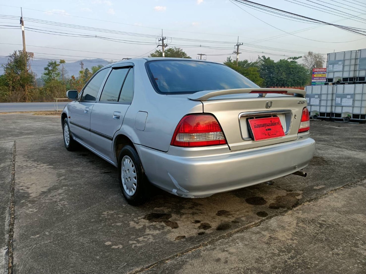 2000 Honda City Type-Z สีเงิน