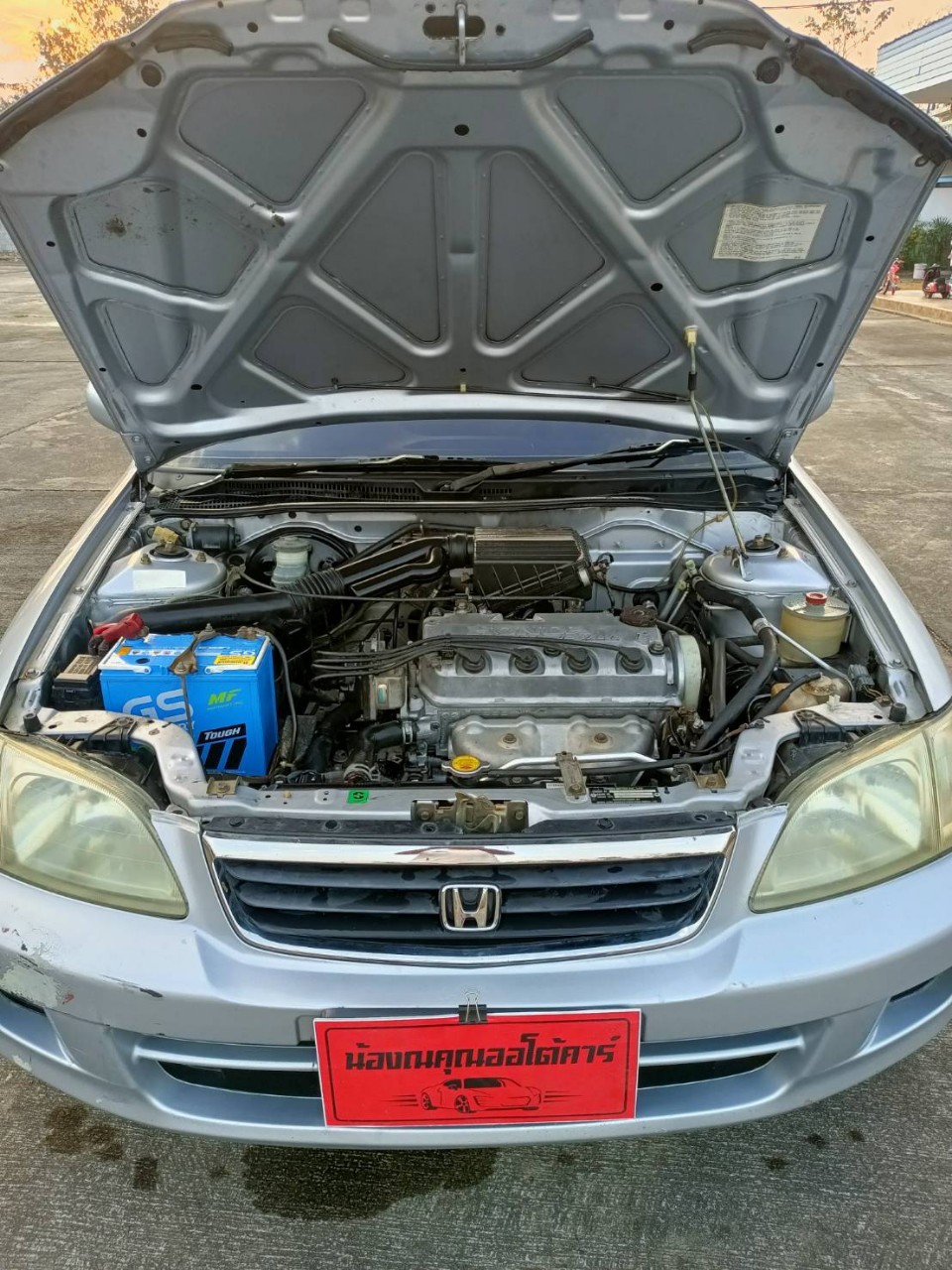 2000 Honda City Type-Z สีเงิน (รูปที่ 13)