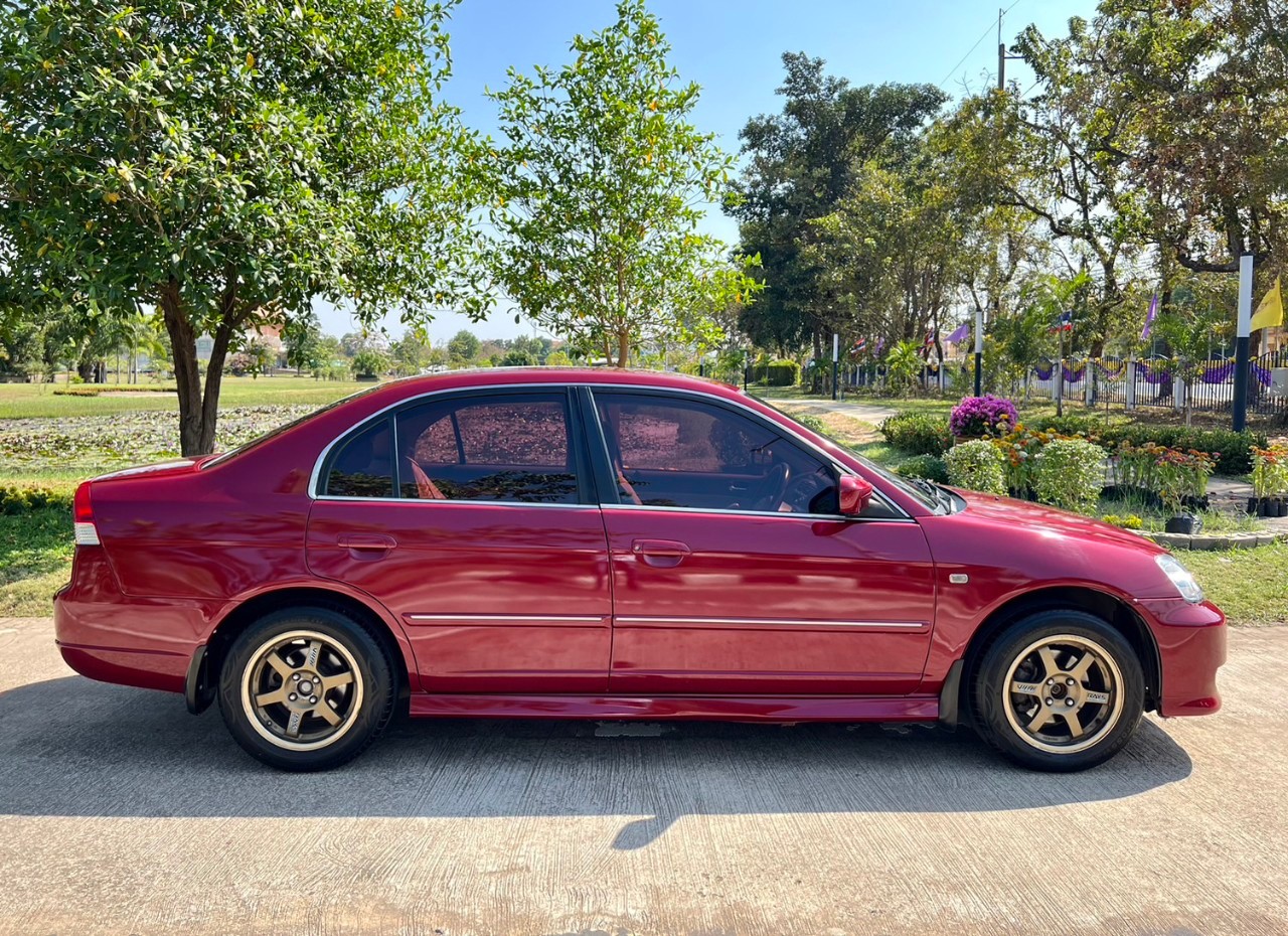 2004 Honda Civic ES (Dimension) สีแดง (รูปที่ 14)
