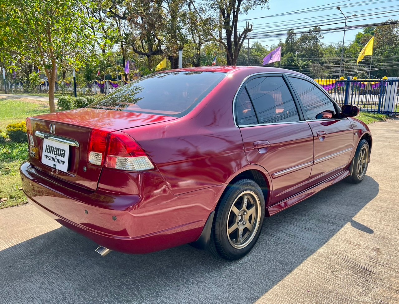 2004 Honda Civic ES (Dimension) สีแดง (รูปที่ 13)