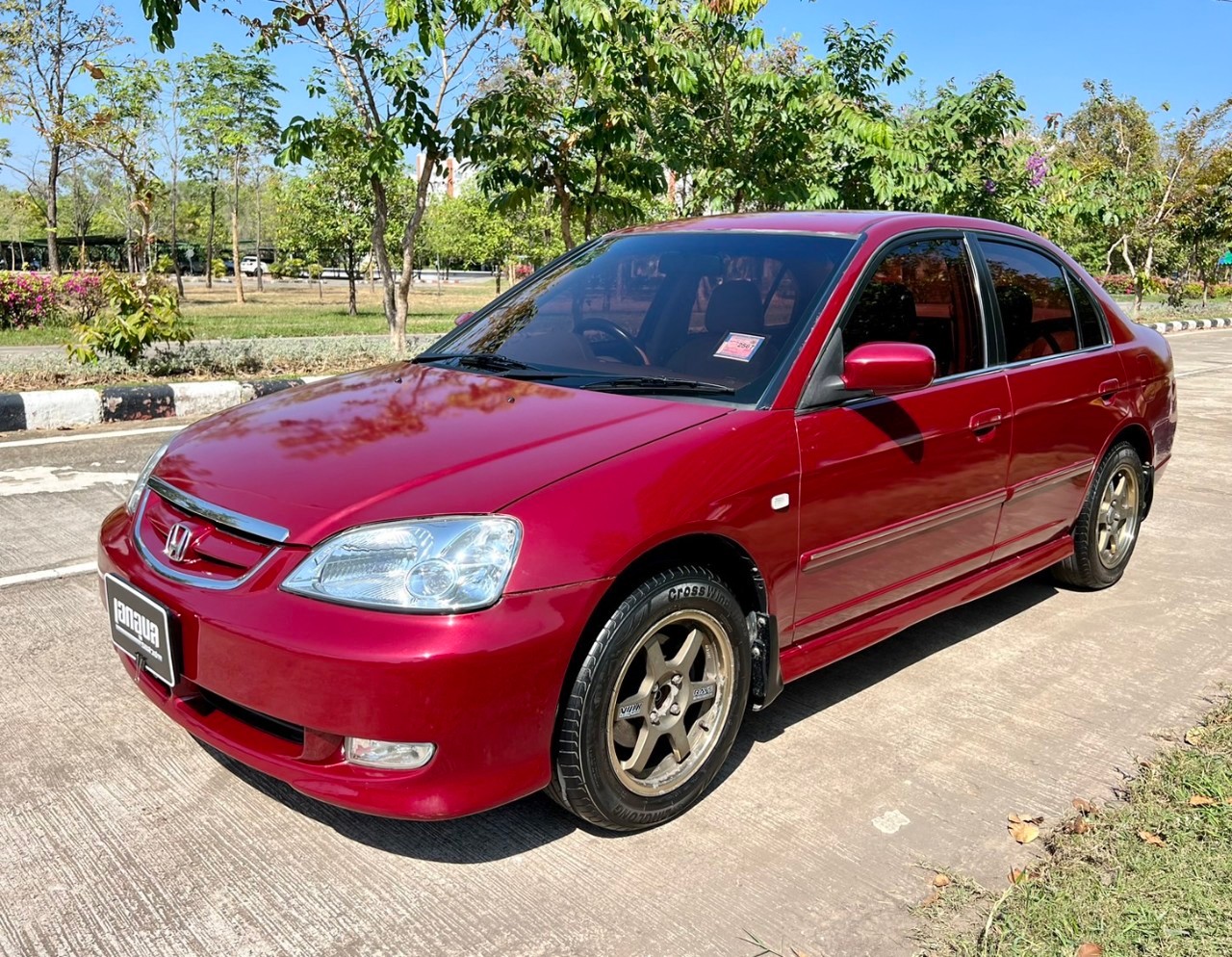 2004 Honda Civic ES (Dimension) สีแดง (รูปที่ 17)
