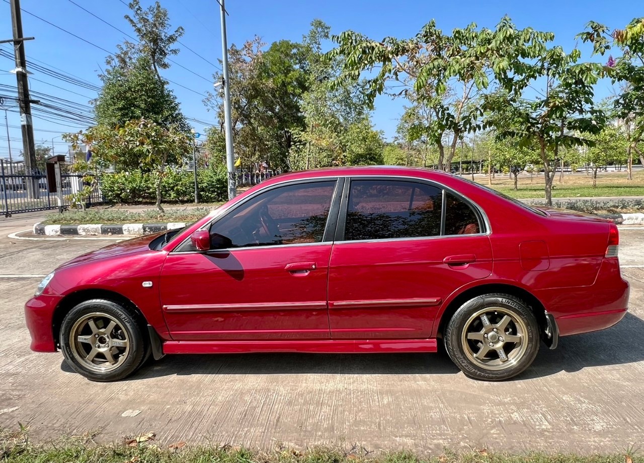 2004 Honda Civic ES (Dimension) สีแดง (รูปที่ 19)