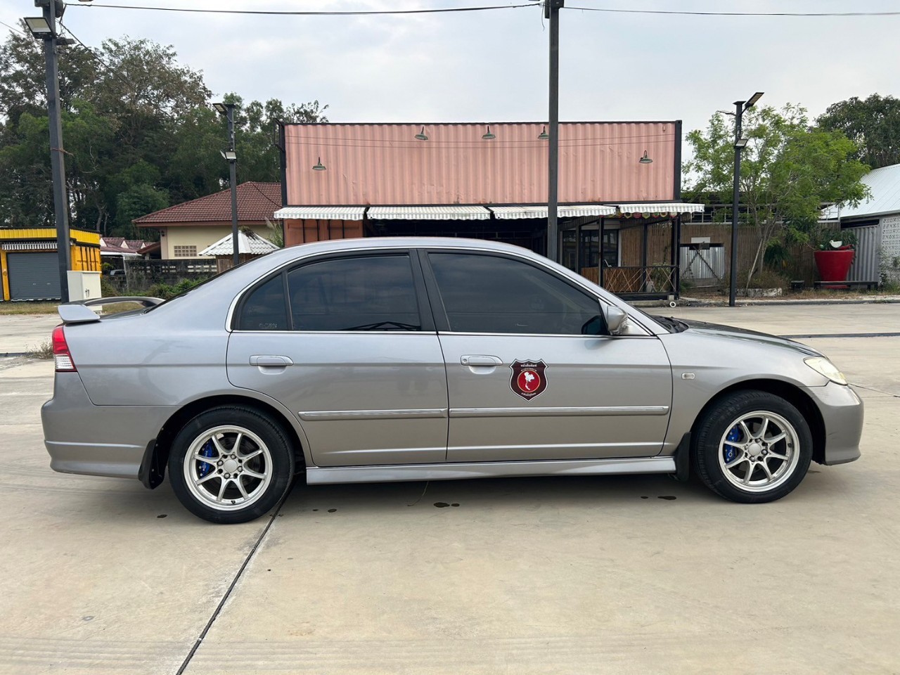 2005 Honda Civic ES (Dimension) สีเงิน (รูปที่ 12)