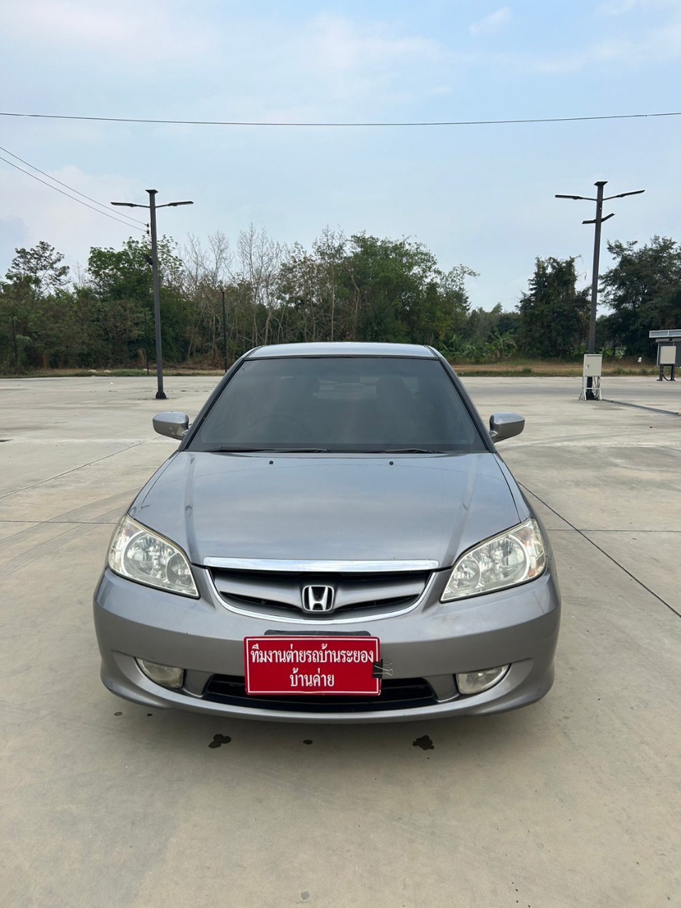 2005 Honda Civic ES (Dimension) สีเงิน (รูปที่ 19)