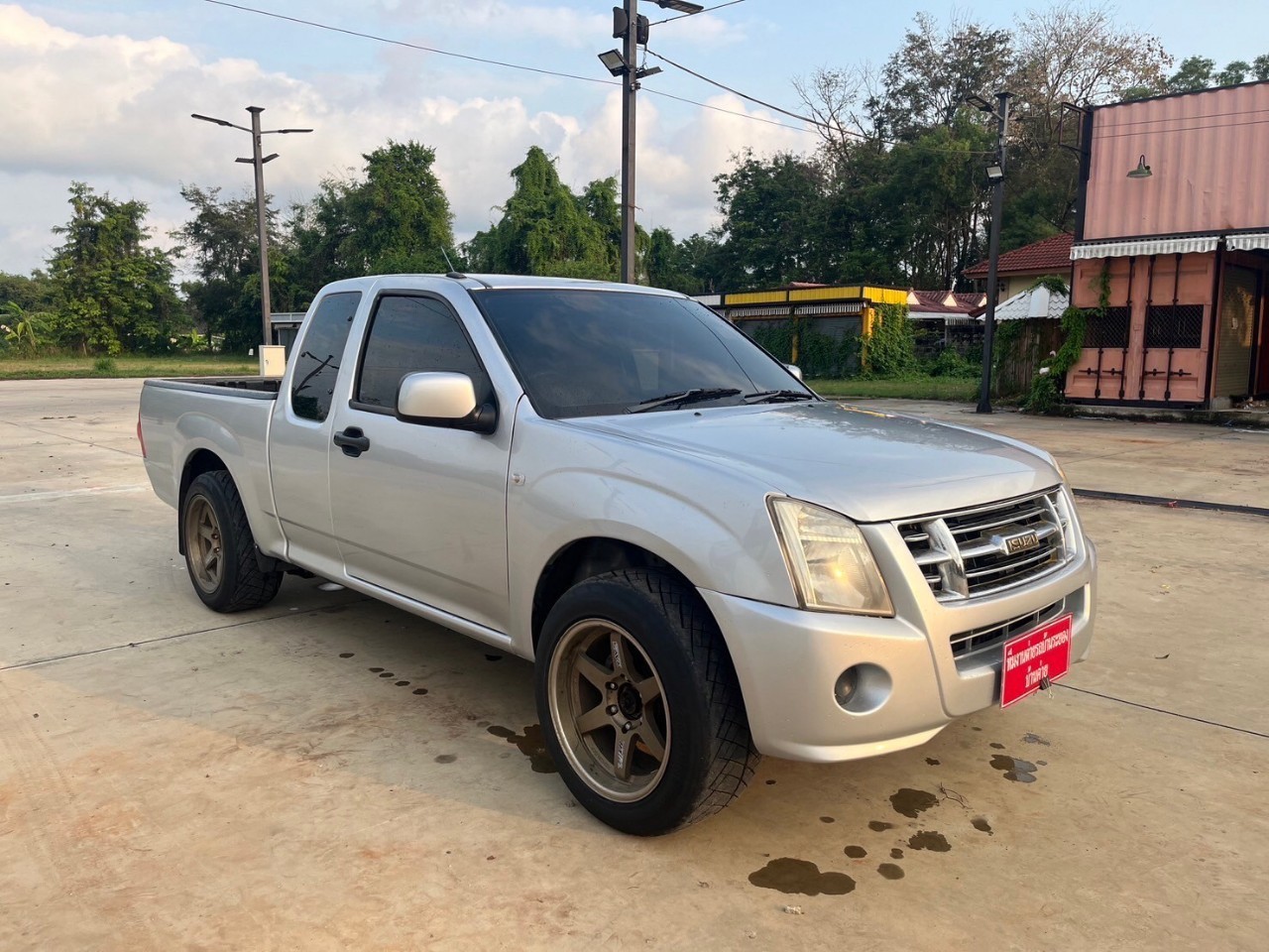2008 Isuzu D-Max Hi-Lander (Cab) สีเทา (รูปที่ 12)
