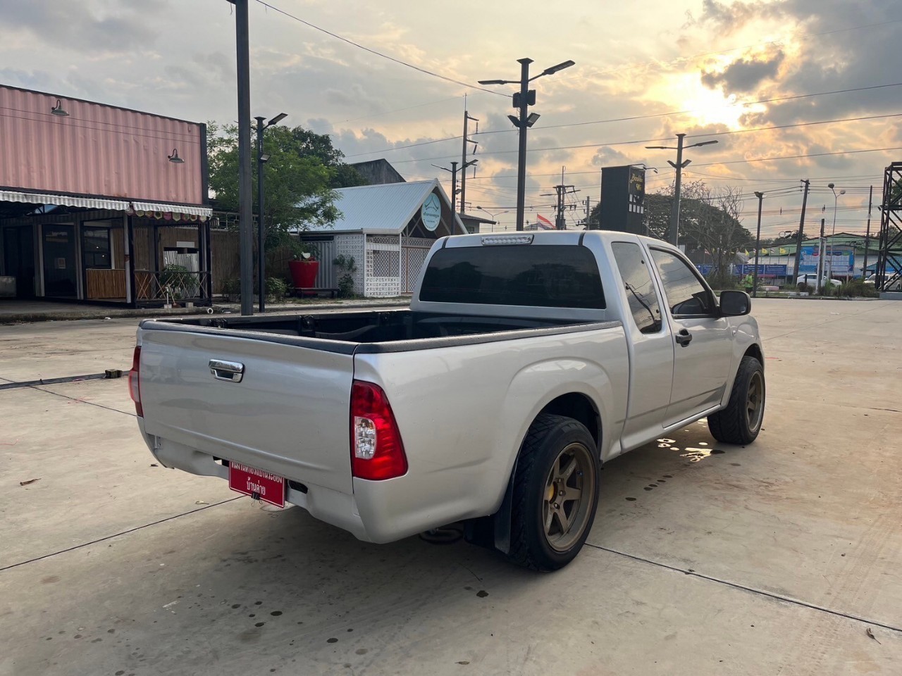 2008 Isuzu D-Max Hi-Lander (Cab) สีเทา (รูปที่ 14)