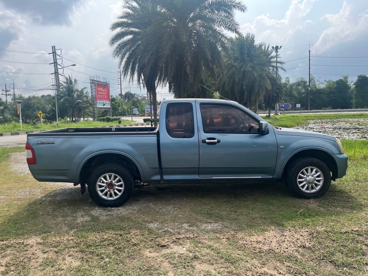 2003 Isuzu D-Max Space Cab สีน้ำเงิน (รูปที่ 10)