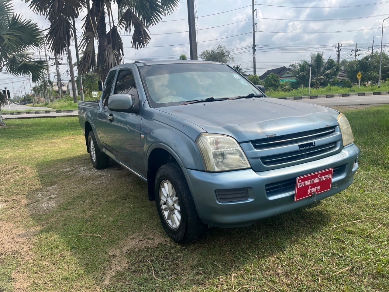 2003 Isuzu D-Max Space Cab สีน้ำเงิน (รูปที่ 8)