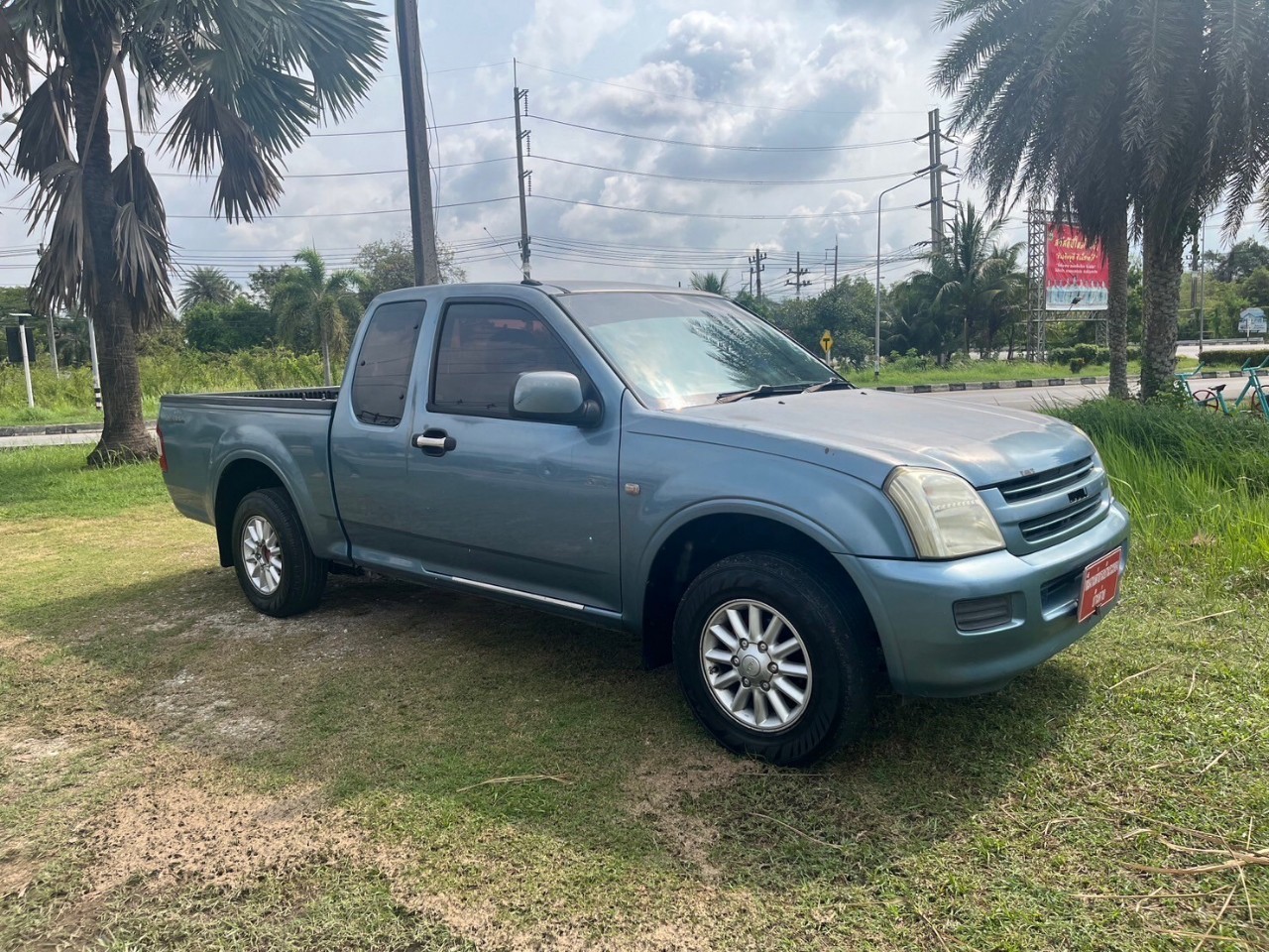 2003 Isuzu D-Max Space Cab สีน้ำเงิน (รูปที่ 7)