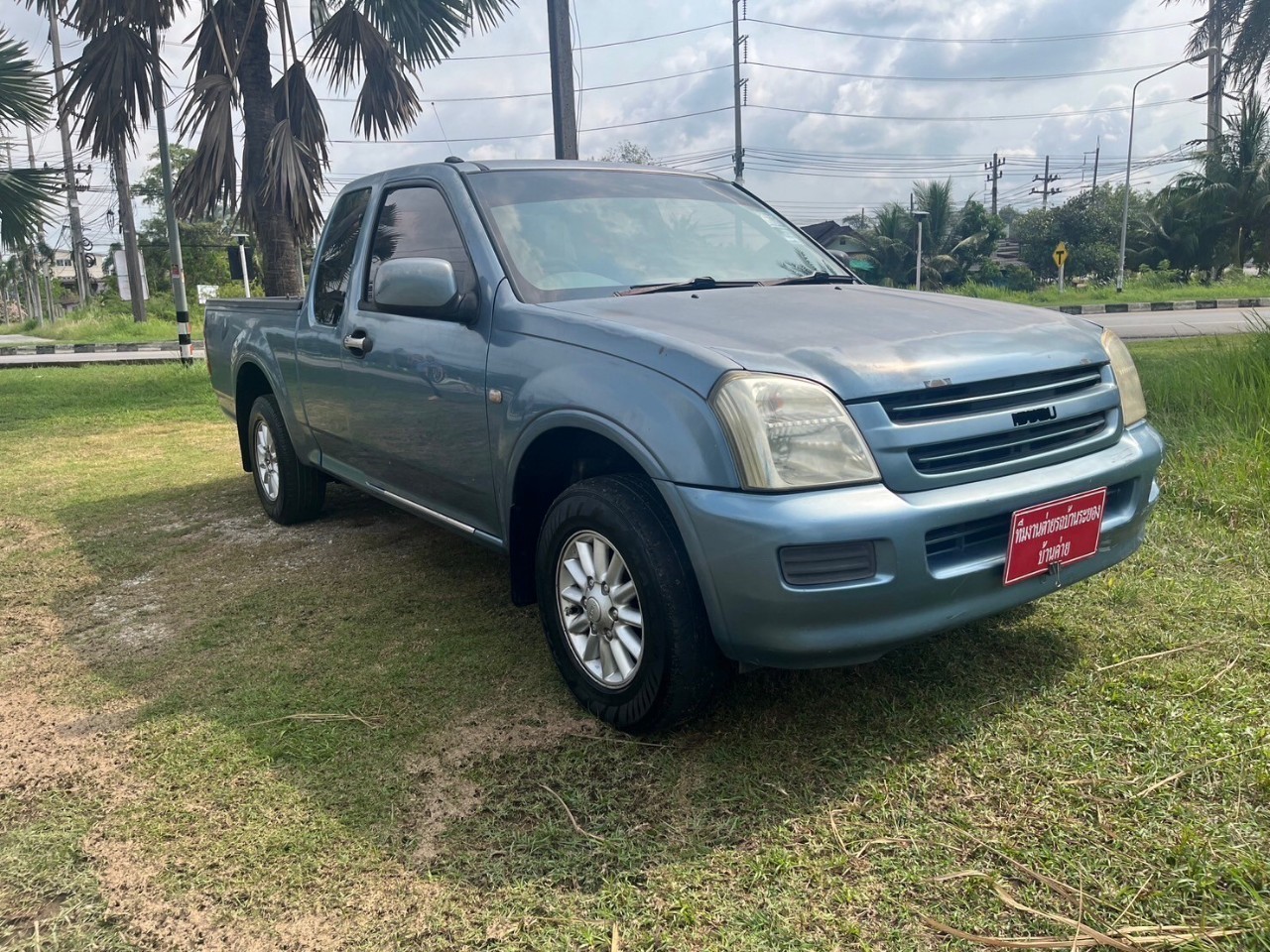 2003 Isuzu D-Max Space Cab สีน้ำเงิน (รูปที่ 9)