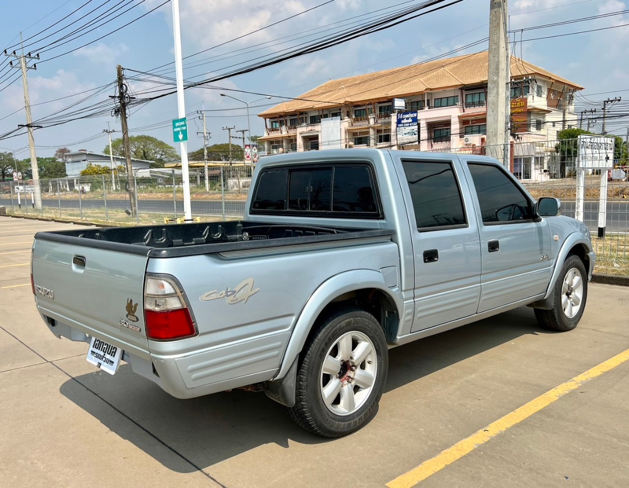 2001 Isuzu DRAGON POWER CAB4 SLX สีเทา (รูปที่ 15)