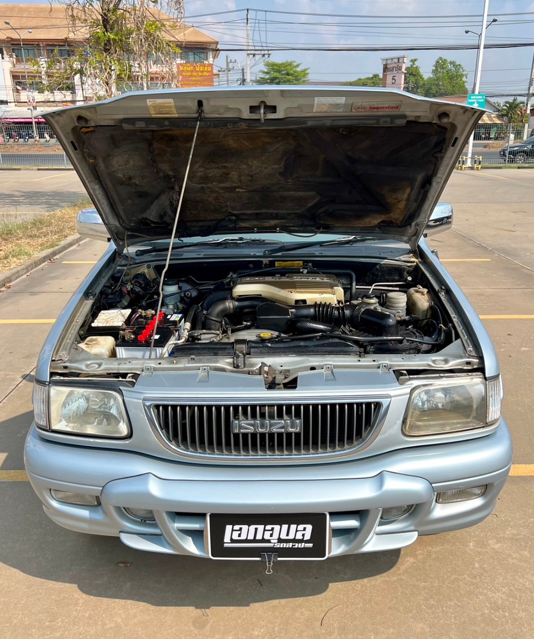 2001 Isuzu DRAGON POWER CAB4 SLX สีเทา (รูปที่ 3)
