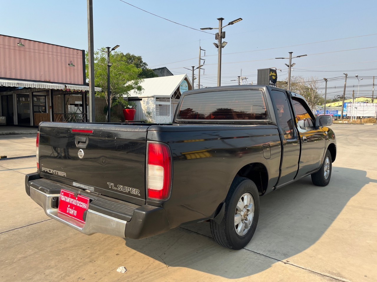 2005 Nissan Frontier King Cab 2.7TL Super สีดำ (รูปที่ 12)