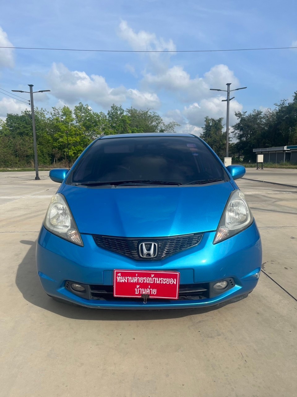 2009 Honda Jazz GE สีฟ้า (รูปที่ 16)