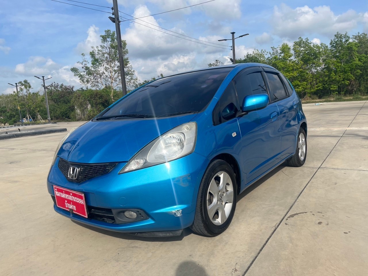 2009 Honda Jazz GE สีฟ้า (รูปที่ 18)