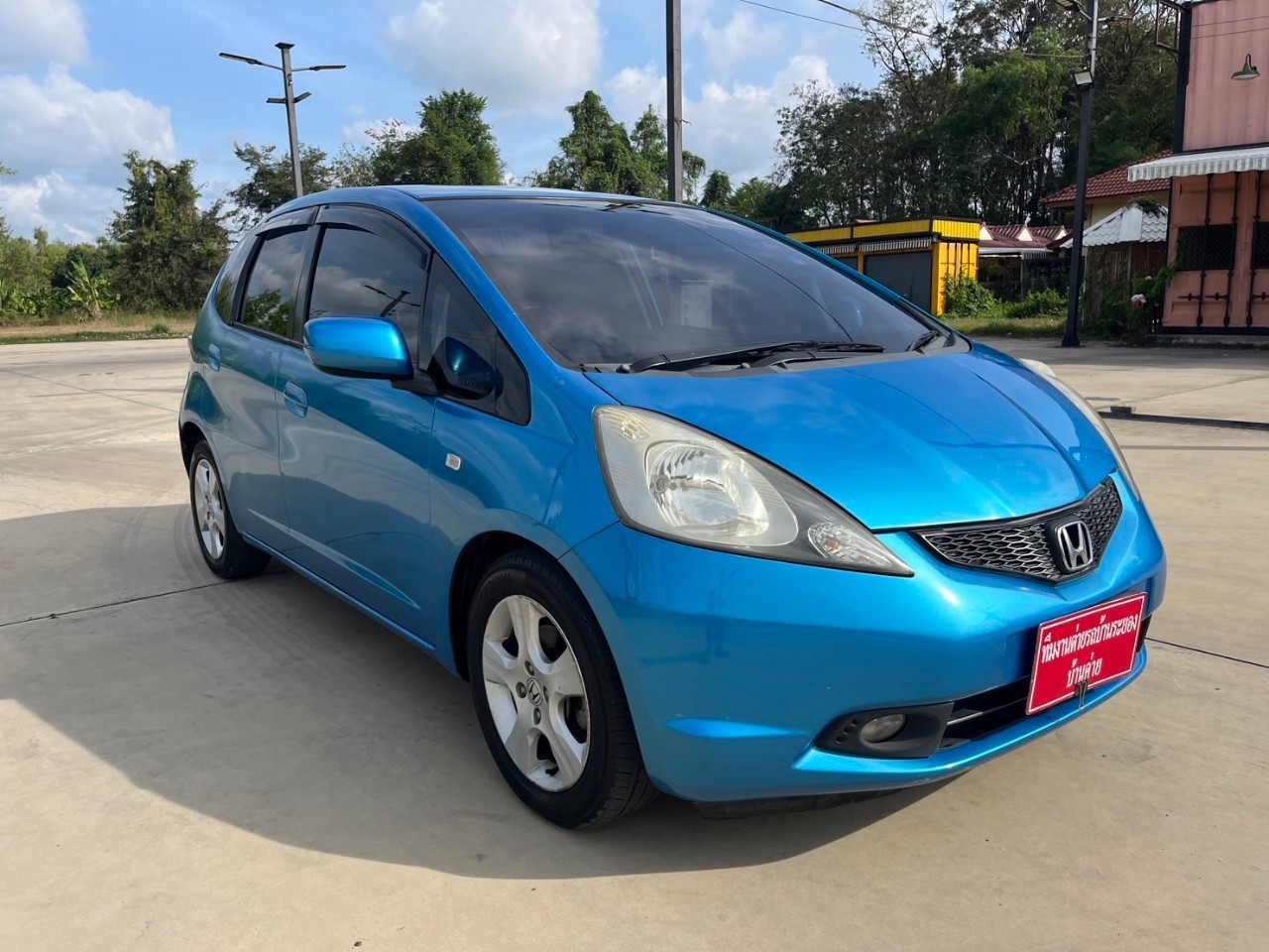 2009 Honda Jazz GE สีฟ้า (รูปที่ 10)