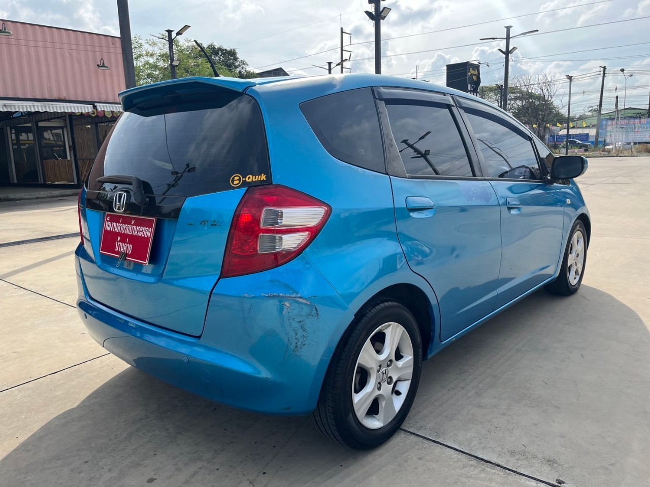 2009 Honda Jazz GE สีฟ้า (รูปที่ 12)