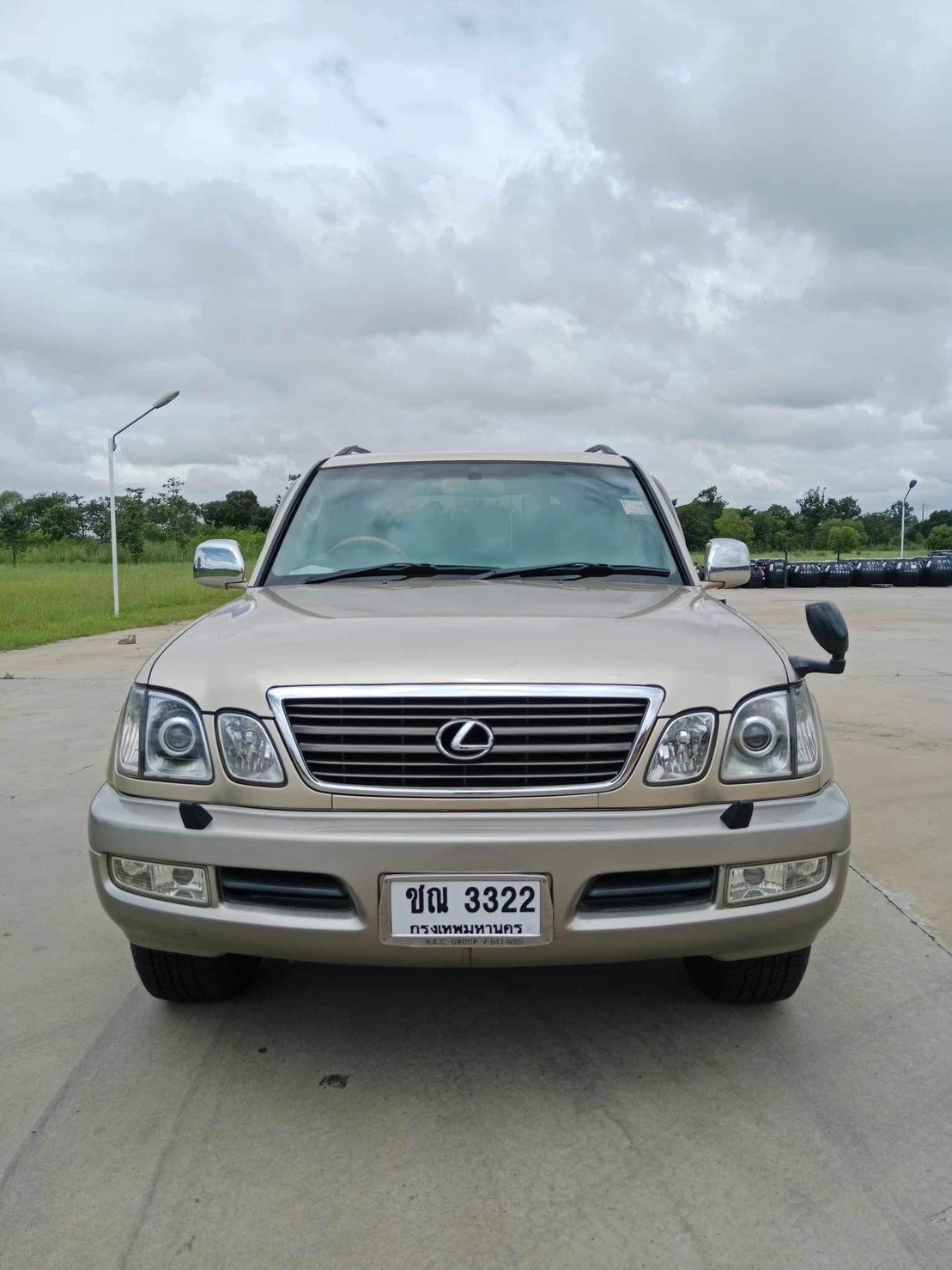 2001 Lexus LX470 SUV 4WD 4.7 CYGNUS สีน้ำตาล