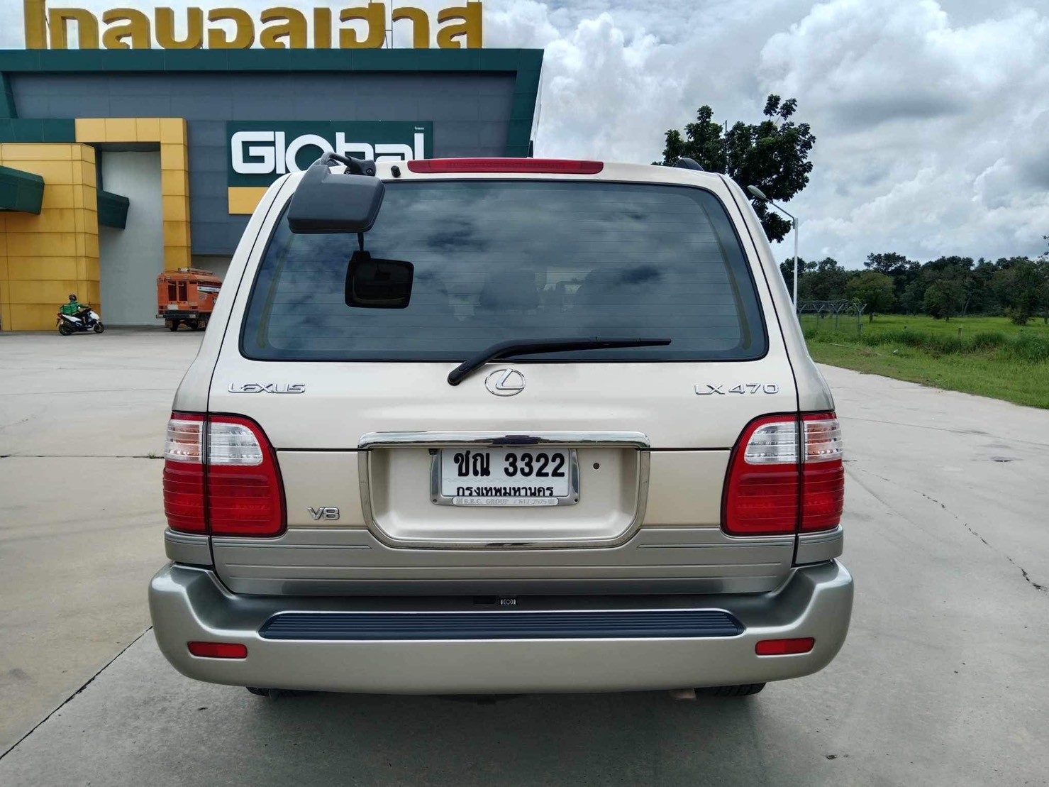 2001 Lexus LX470 SUV 4WD 4.7 CYGNUS สีน้ำตาล (รูปที่ 12)
