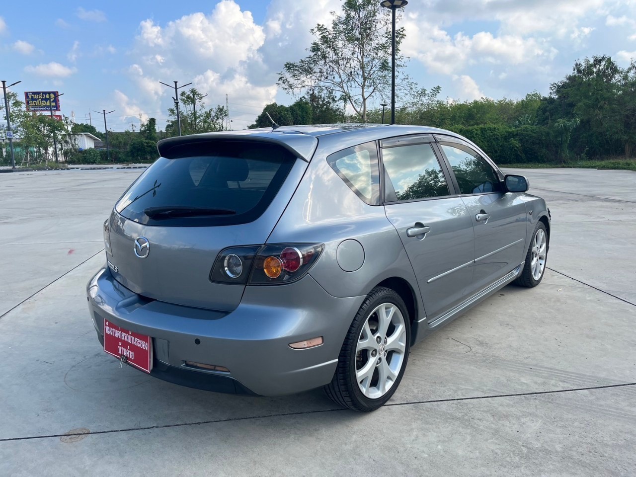2005 Mazda 3 สีเทา (รูปที่ 9)