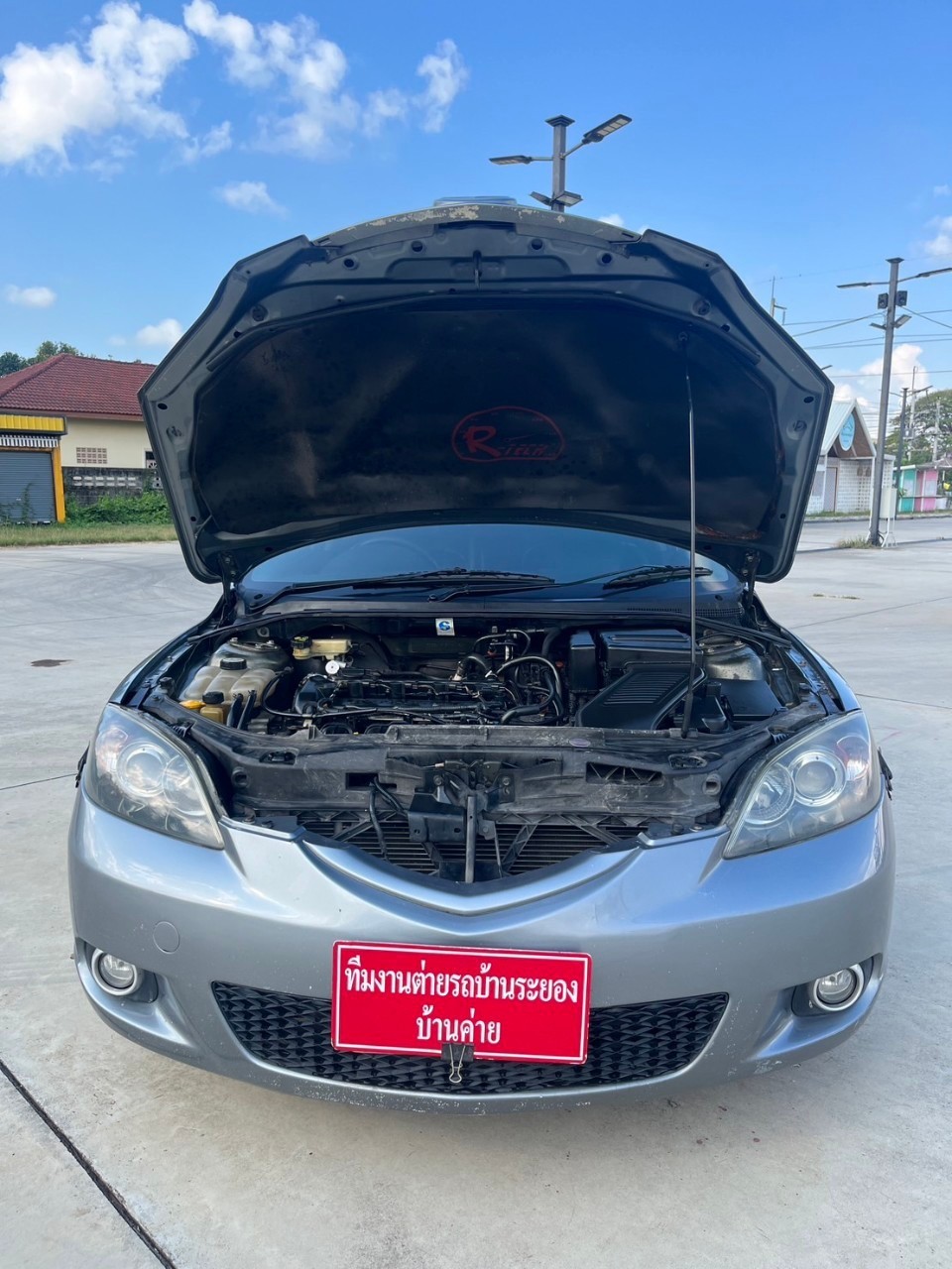 2005 Mazda 3 สีเทา (รูปที่ 2)