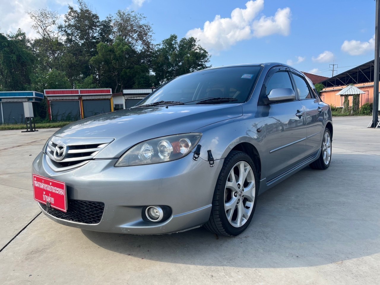 2005 Mazda 3 สีเทา (รูปที่ 15)