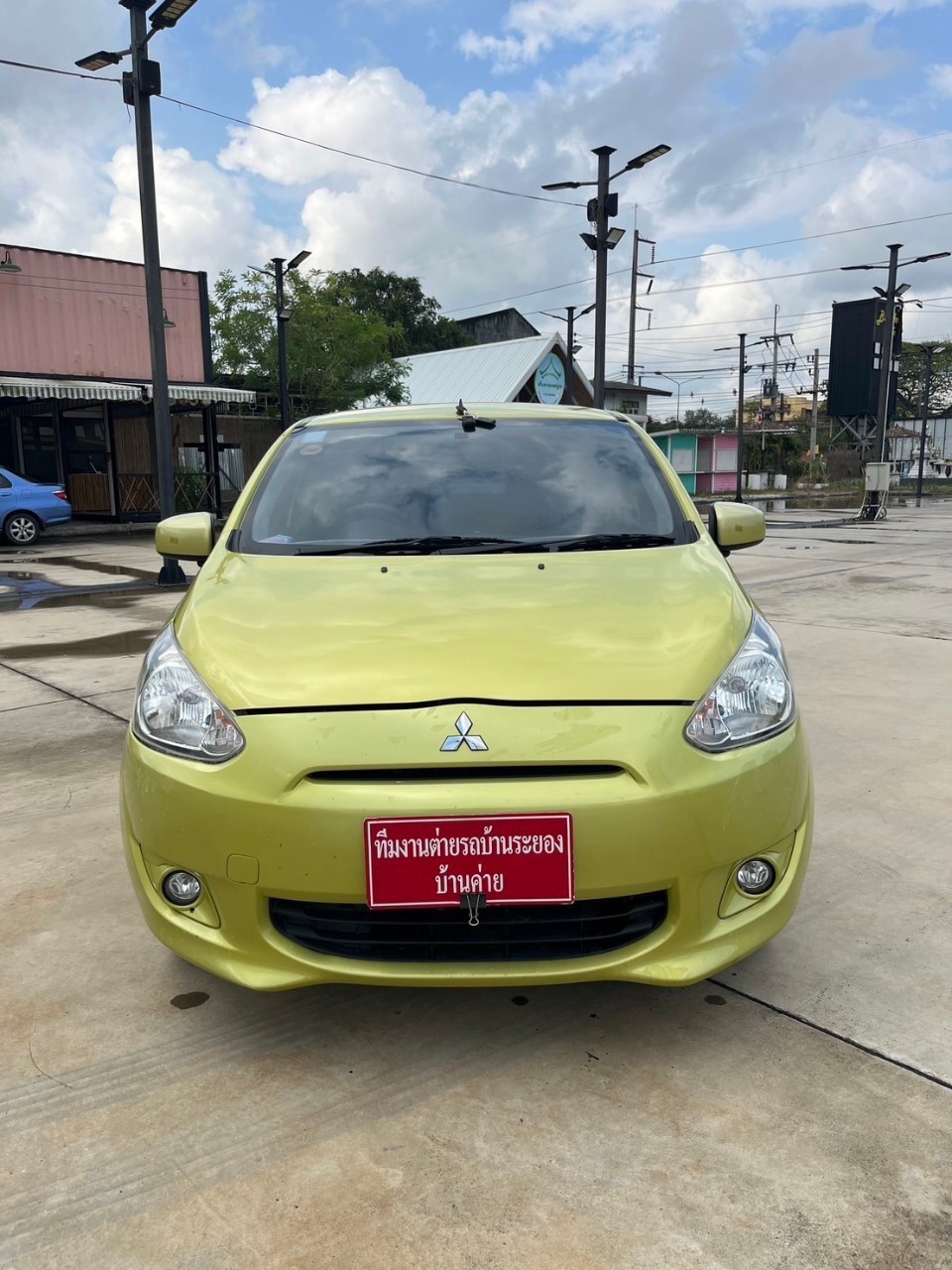 2012 Mitsubishi Mirage สีเขียว (รูปที่ 18)