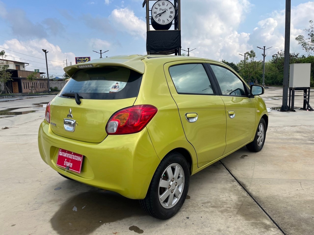 2012 Mitsubishi Mirage สีเขียว (รูปที่ 19)