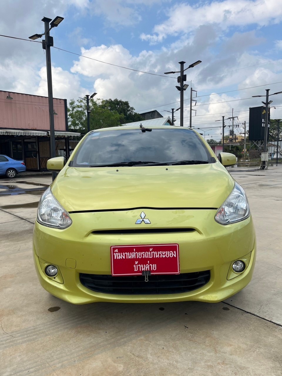 2012 Mitsubishi Mirage สีเขียว (รูปที่ 20)
