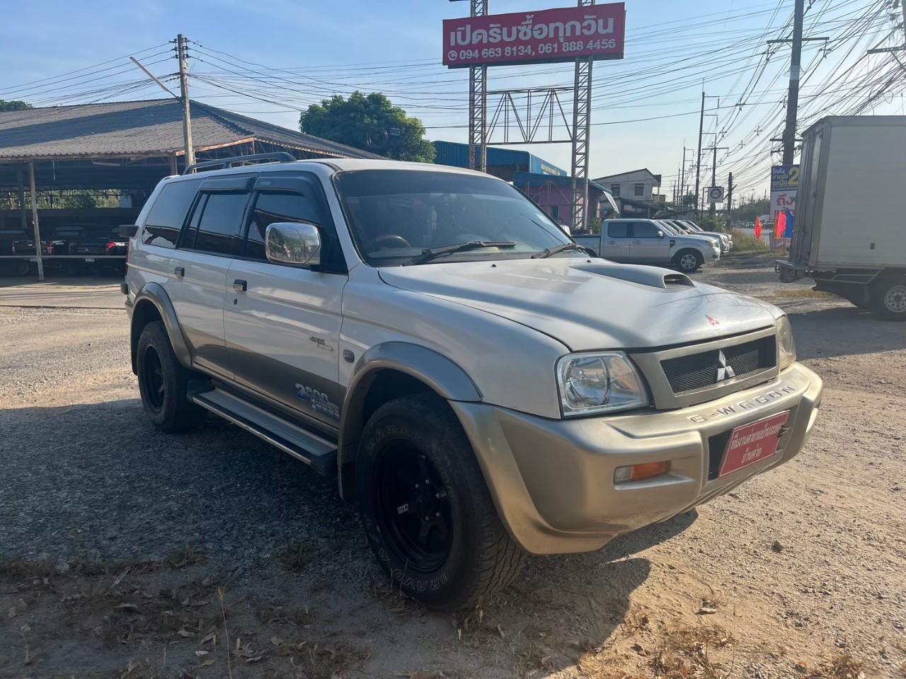 2006 Mitsubishi Strada G-Wagon สีขาว (รูปที่ 8)