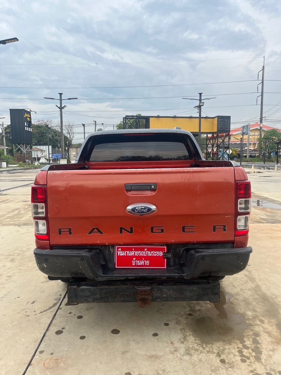2012 Ford Ranger 4 ประตู สีแดง (รูปที่ 16)
