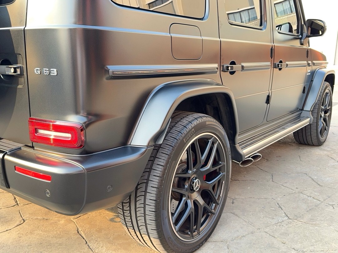 2020 Mercedes-Benz G-Class G 63 AMG สีเทา (รูปที่ 6)