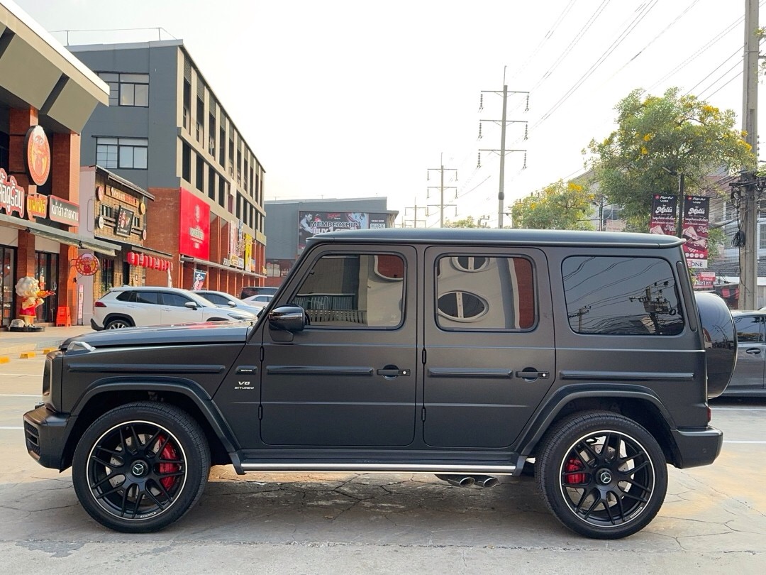 2020 Mercedes-Benz G-Class G 63 AMG สีเทา (รูปที่ 5)