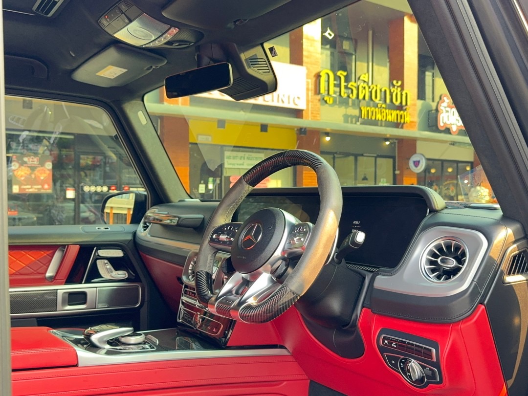 2020 Mercedes-Benz G-Class G 63 AMG สีเทา (รูปที่ 7)