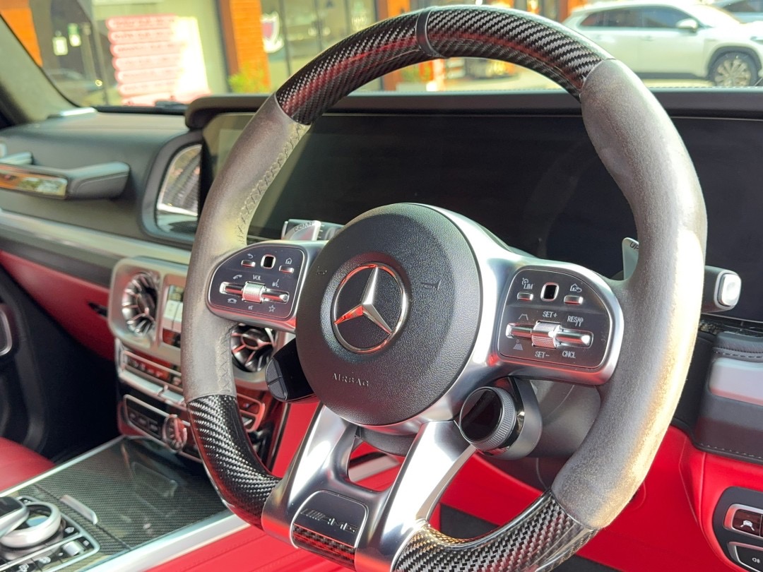 2020 Mercedes-Benz G-Class G 63 AMG สีเทา (รูปที่ 8)