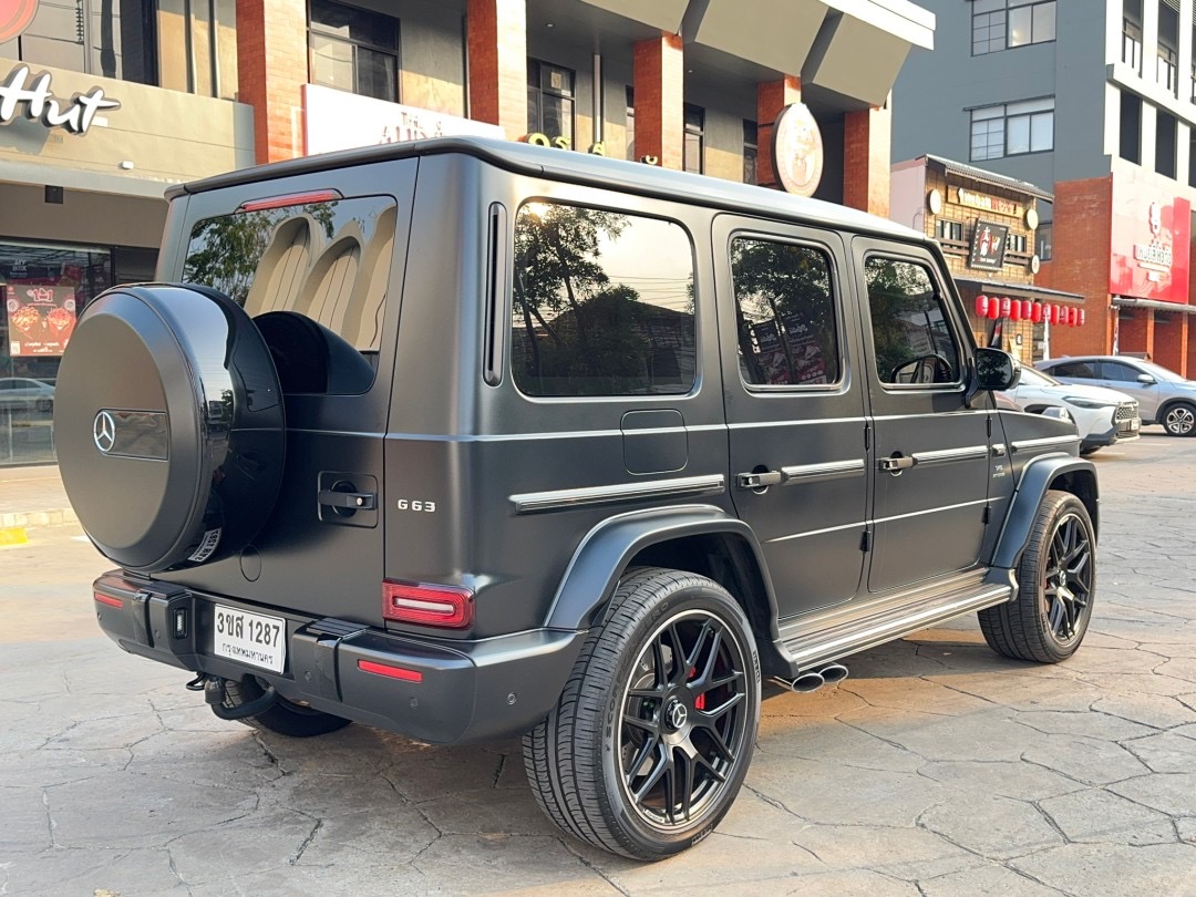 2020 Mercedes-Benz G-Class G 63 AMG สีเทา (รูปที่ 9)