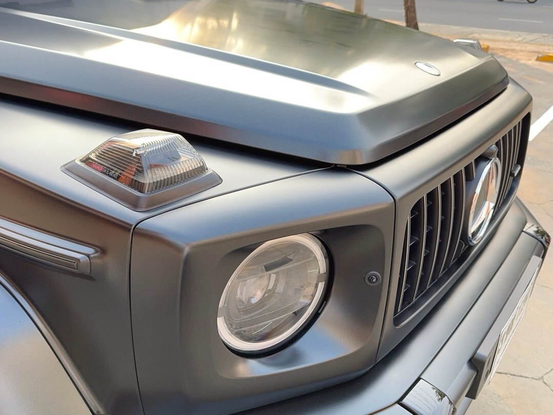 2020 Mercedes-Benz G-Class G 63 AMG สีเทา (รูปที่ 4)