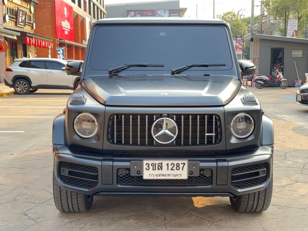 2020 Mercedes-Benz G-Class G 63 AMG สีเทา (รูปที่ 2)