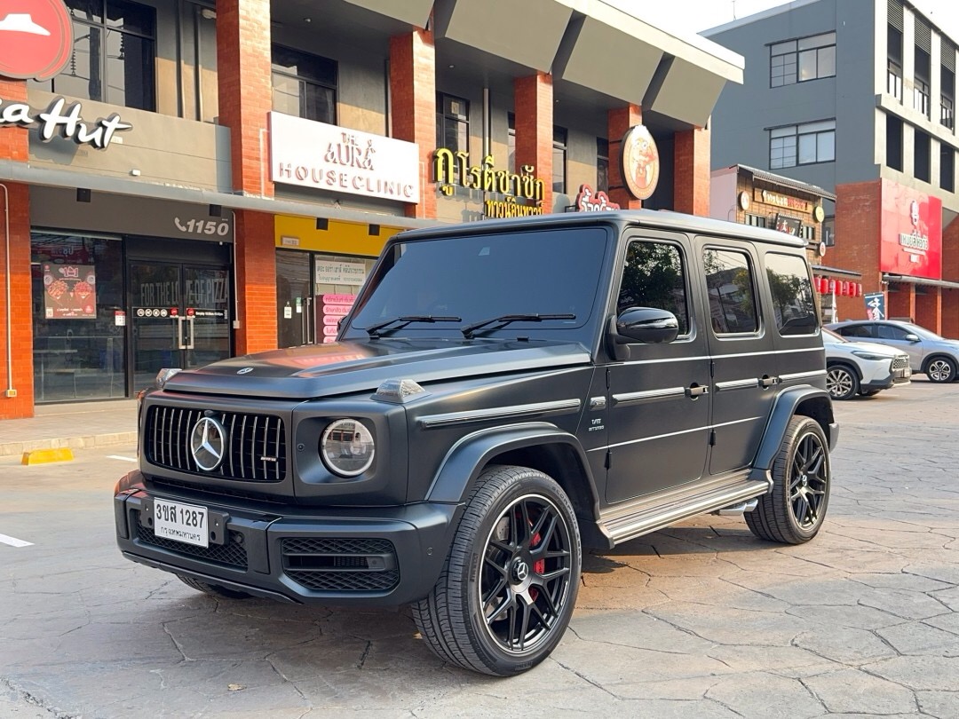 2020 Mercedes-Benz G-Class G 63 AMG สีเทา (รูปที่ 3)